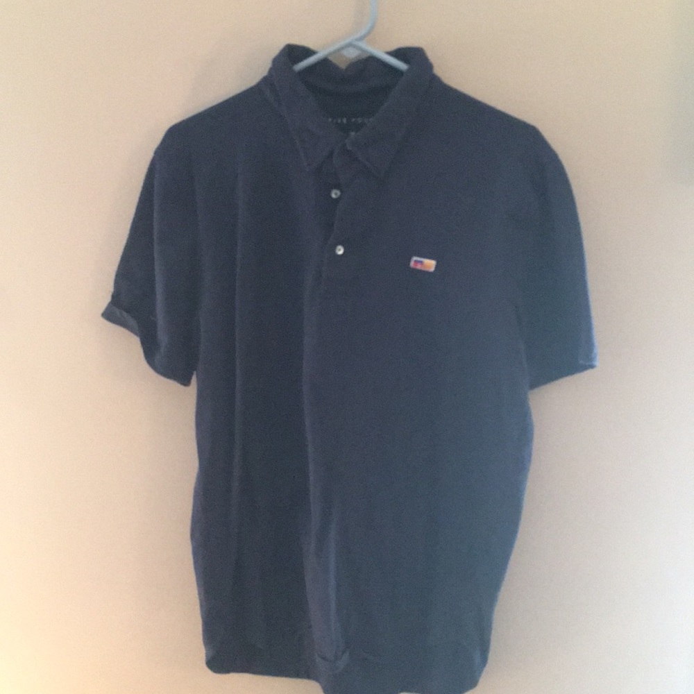 Five Four Navy Polo Medium
